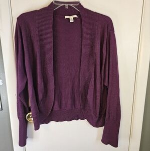 Merona Purple Women's Cardigan Sweater
